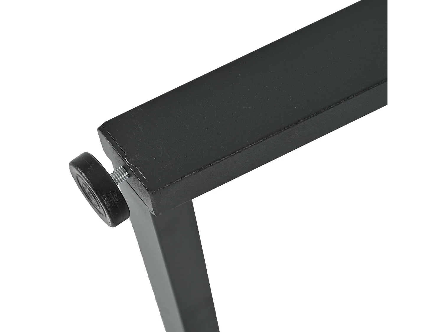 Table à manger moderne à motif de marbre - cadre en métal noir, blanc,d140cm×h75cm