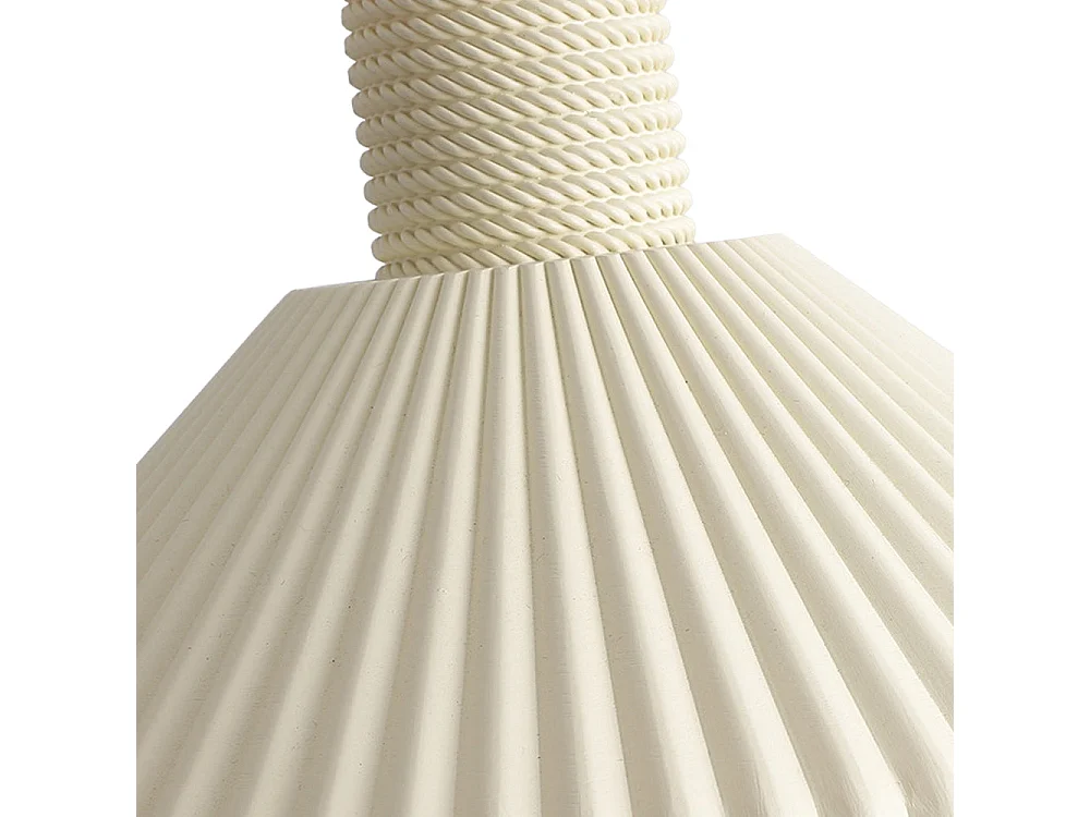 Lustre artures en polystyrene abat-jour lampe de plafond e27 éclairage suspension luminaire pour chambre, d28 cm x h16 cm, blanc