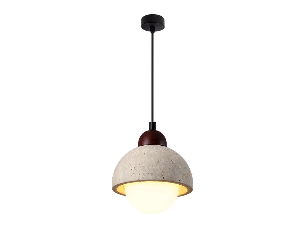 Lustre arturesthome  de plafond en pierre,idéale pour la chambre et le salon, d26 cm x h8 cm, jaune beige