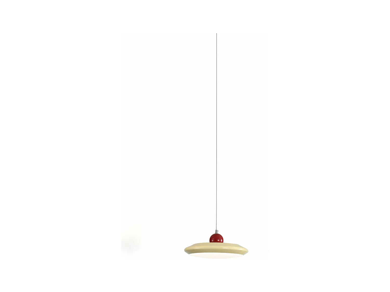 Lustre moderne arturesthome lampe suspension scandinave pour salon cuisine chambre,d26 cmx h5 cm,beige