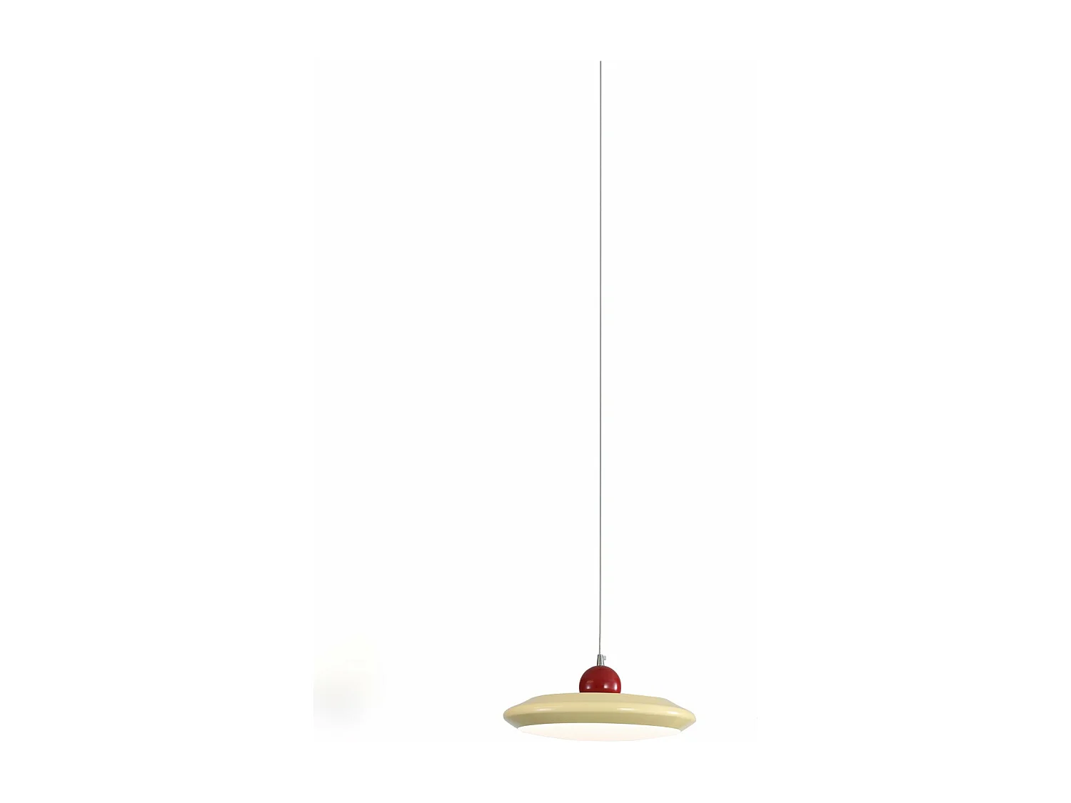 Lustre moderne arturesthome lampe suspension scandinave pour salon cuisine chambre,d26 cmx h5 cm,beige