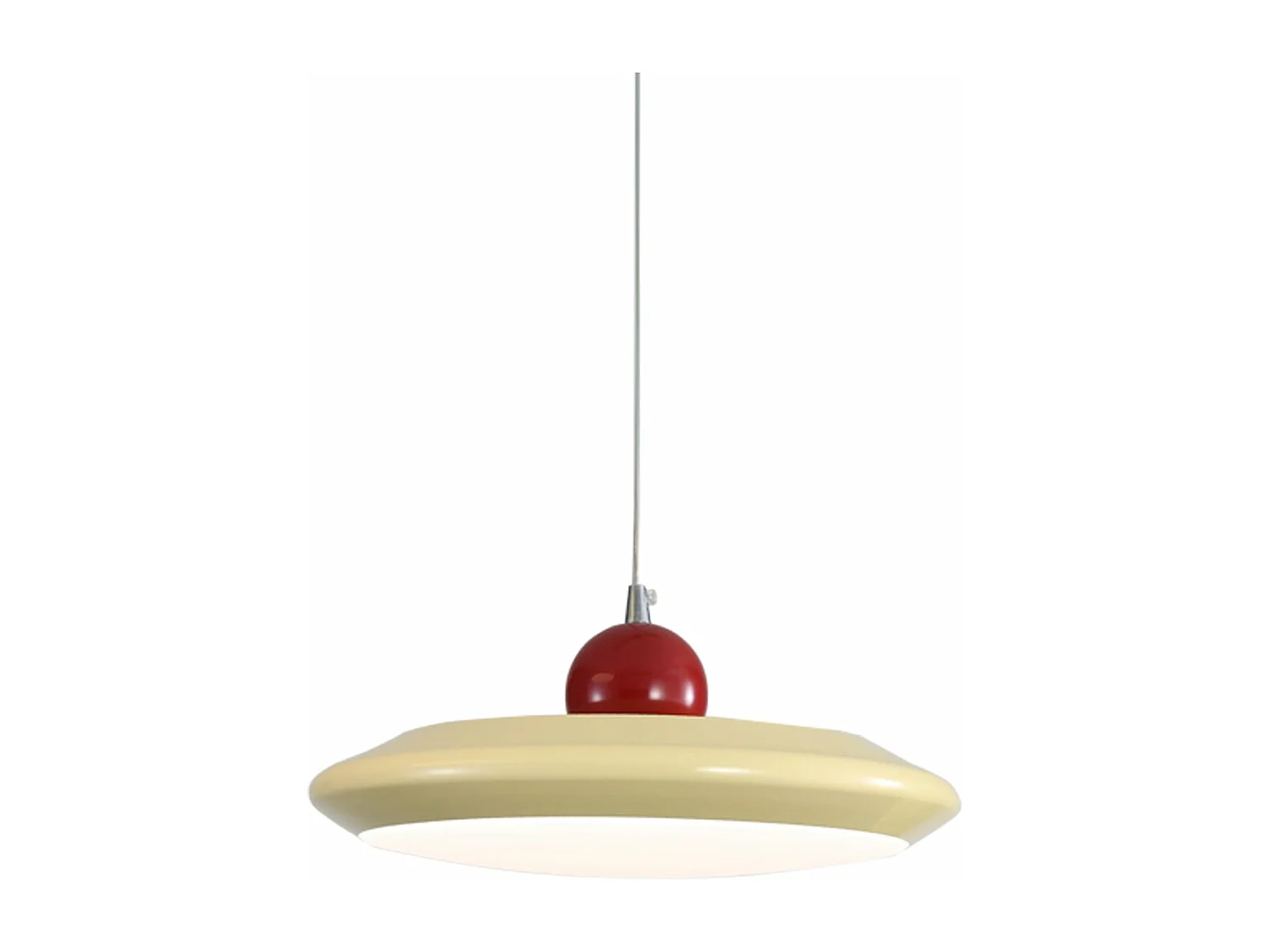 Lustre moderne arturesthome lampe suspension scandinave pour salon cuisine chambre,d26 cmx h5 cm,beige