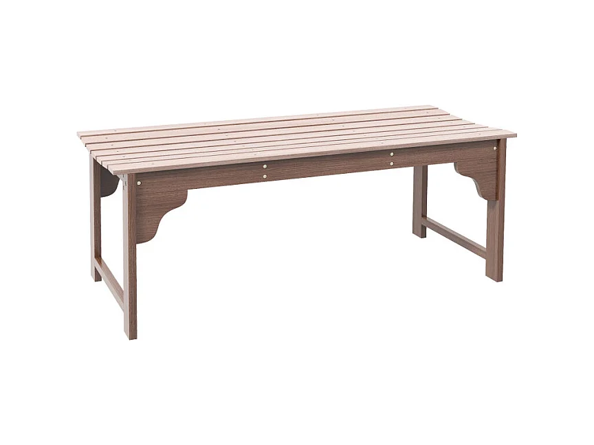 Banc de jardin 2 places JAÏPUR bois de jarrah