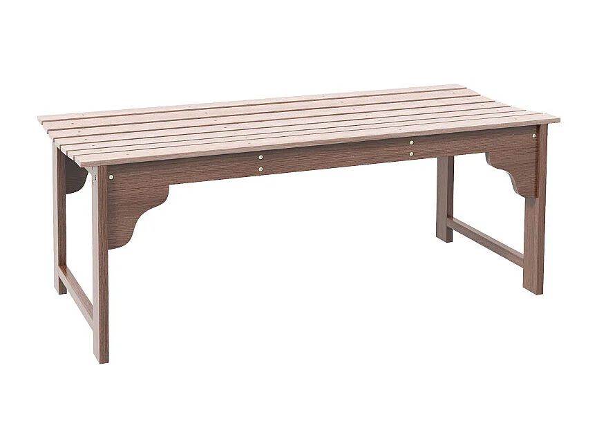 Banc de jardin 2 places JAÏPUR bois de jarrah