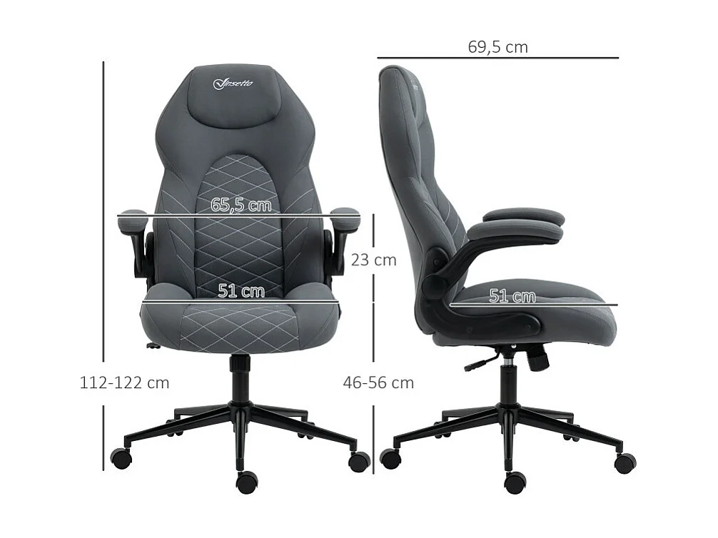 Fauteuil de bureau ALMA anthracite