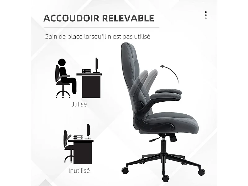 Fauteuil de bureau ALMA anthracite