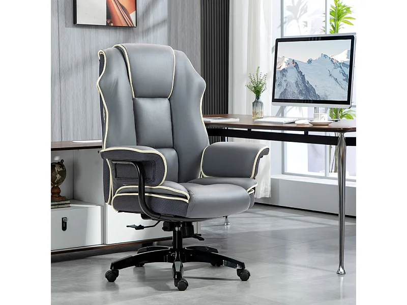 Fauteuil de bureau ergonomique ANTONIO gris