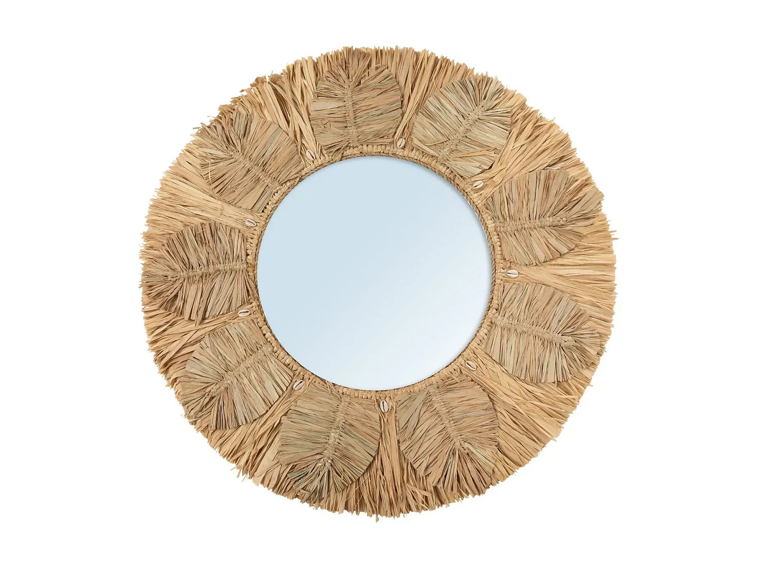 De Palm Tree Spiegel - Naturel - M