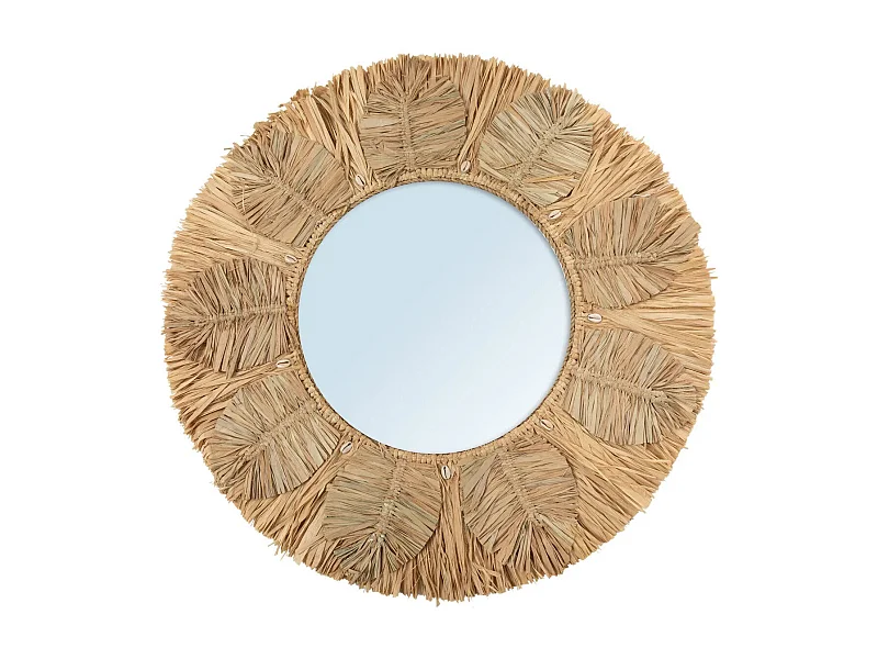 De Palm Tree Spiegel - Naturel - M