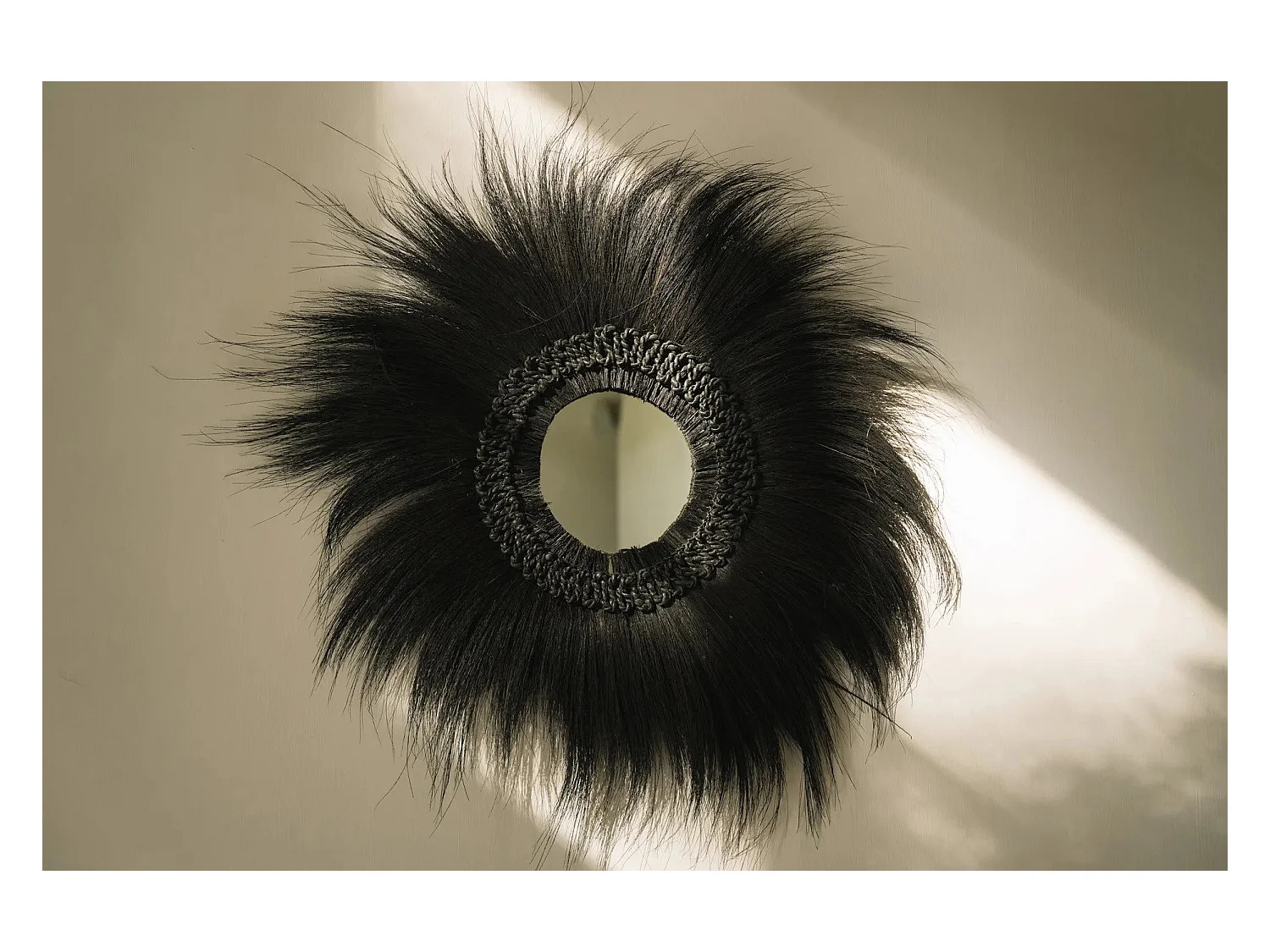 Der Simba Spiegel - Schwarz - L