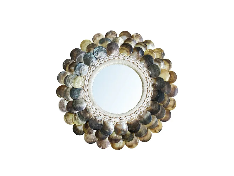 Le Miroir Coin - Naturel Brun - M