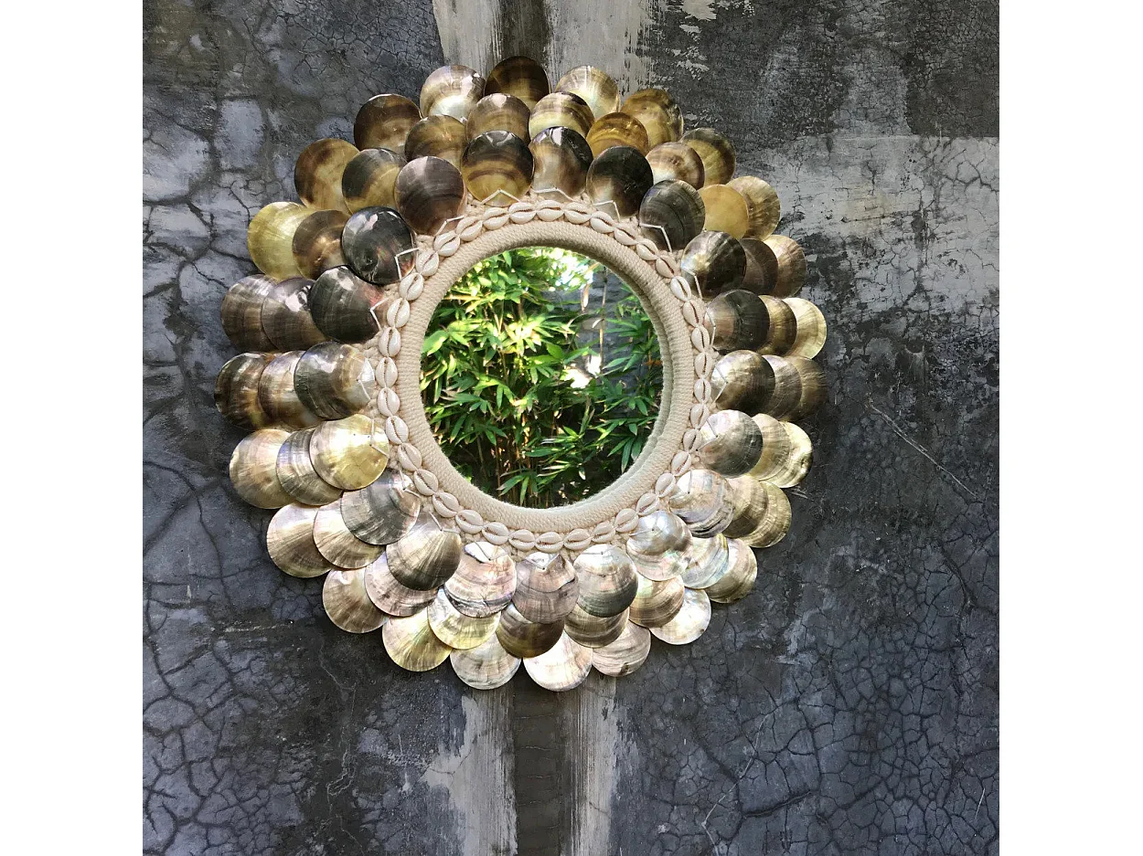 Le Miroir Coin - Naturel Brun - M