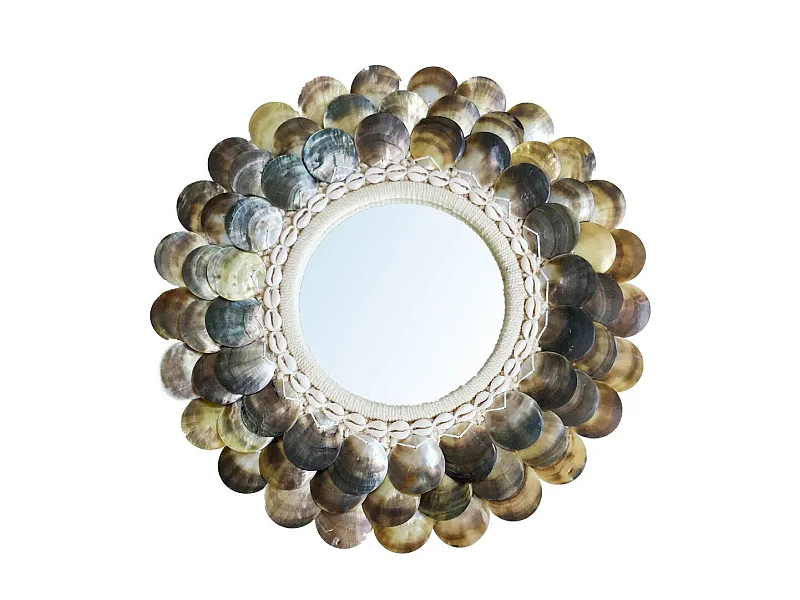 Le Miroir Coin - Naturel Brun - M