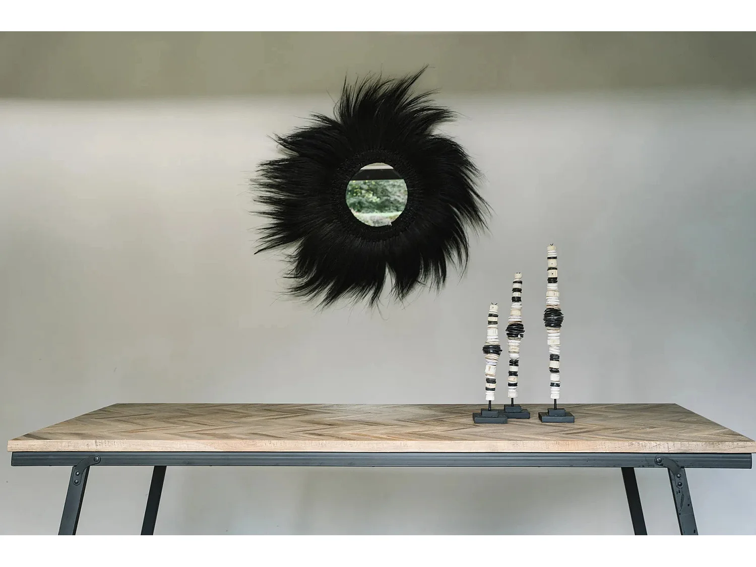 Le Miroir Simba - Noir - M