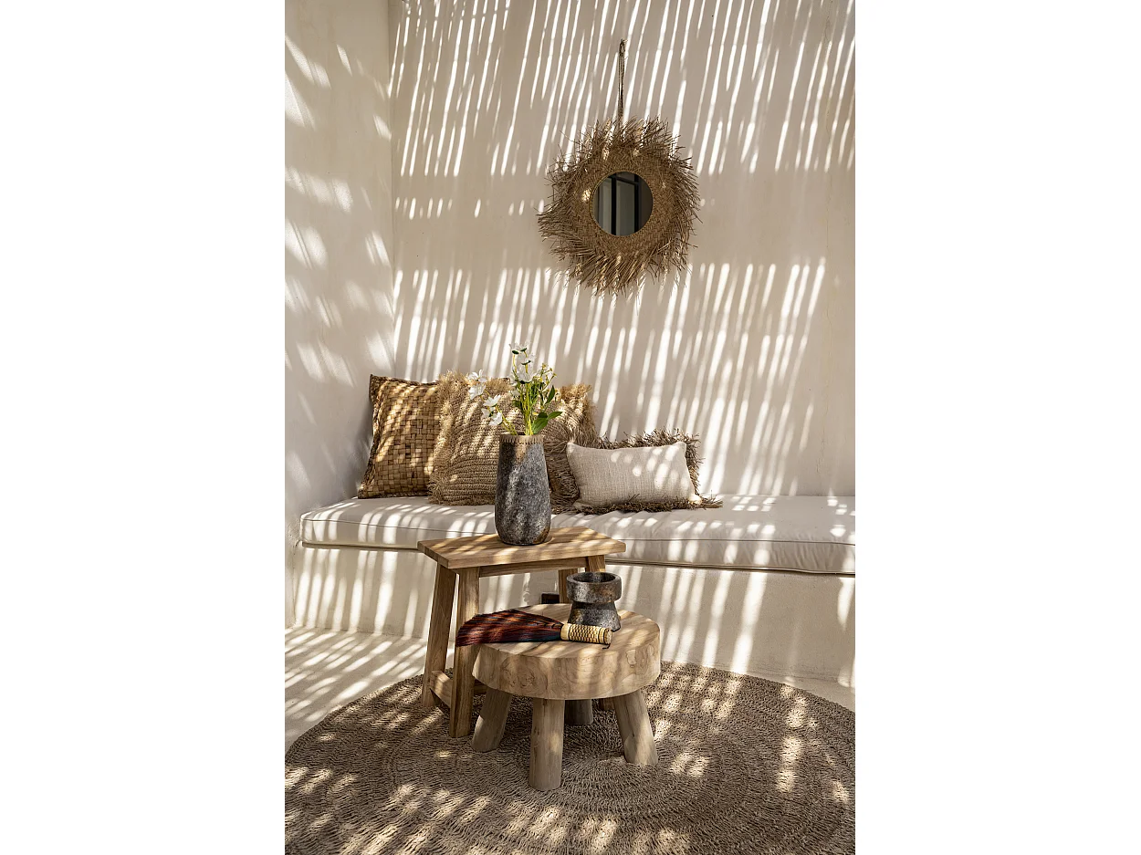 Le Miroir Rotan - Naturel - M