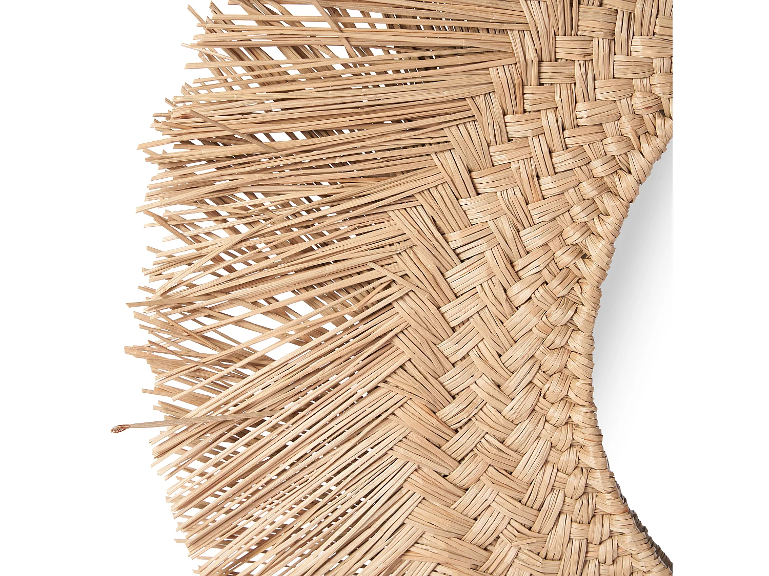 Le Miroir Rotan - Naturel - M