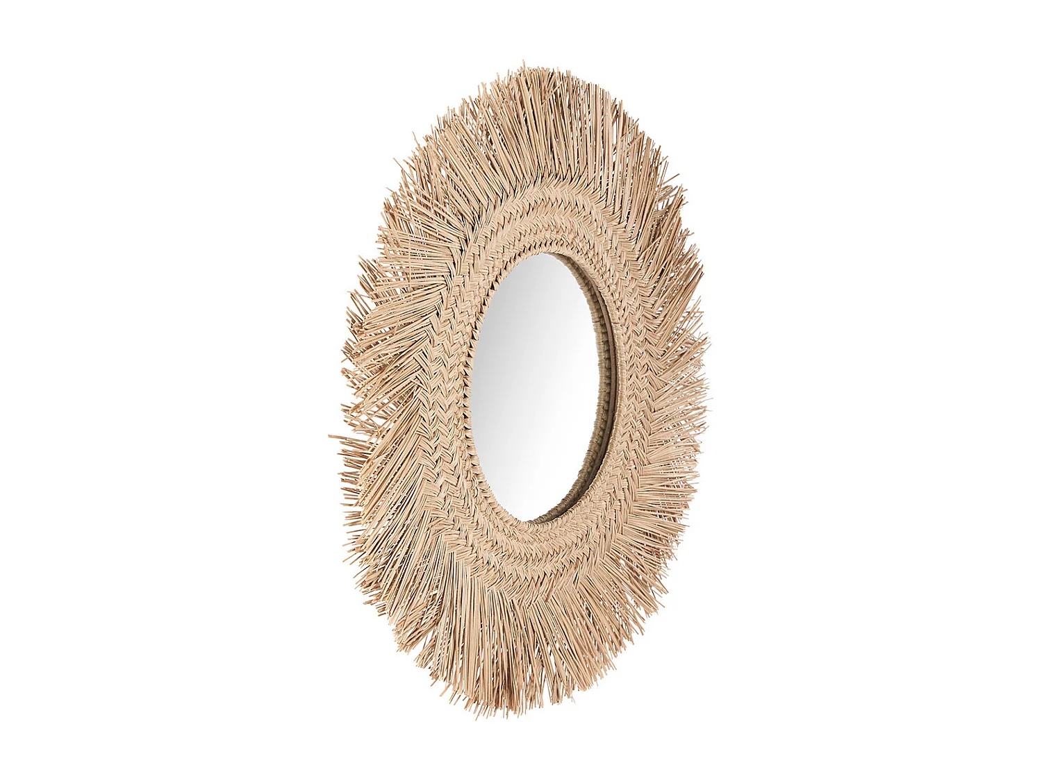 Le Miroir Rotan - Naturel - M