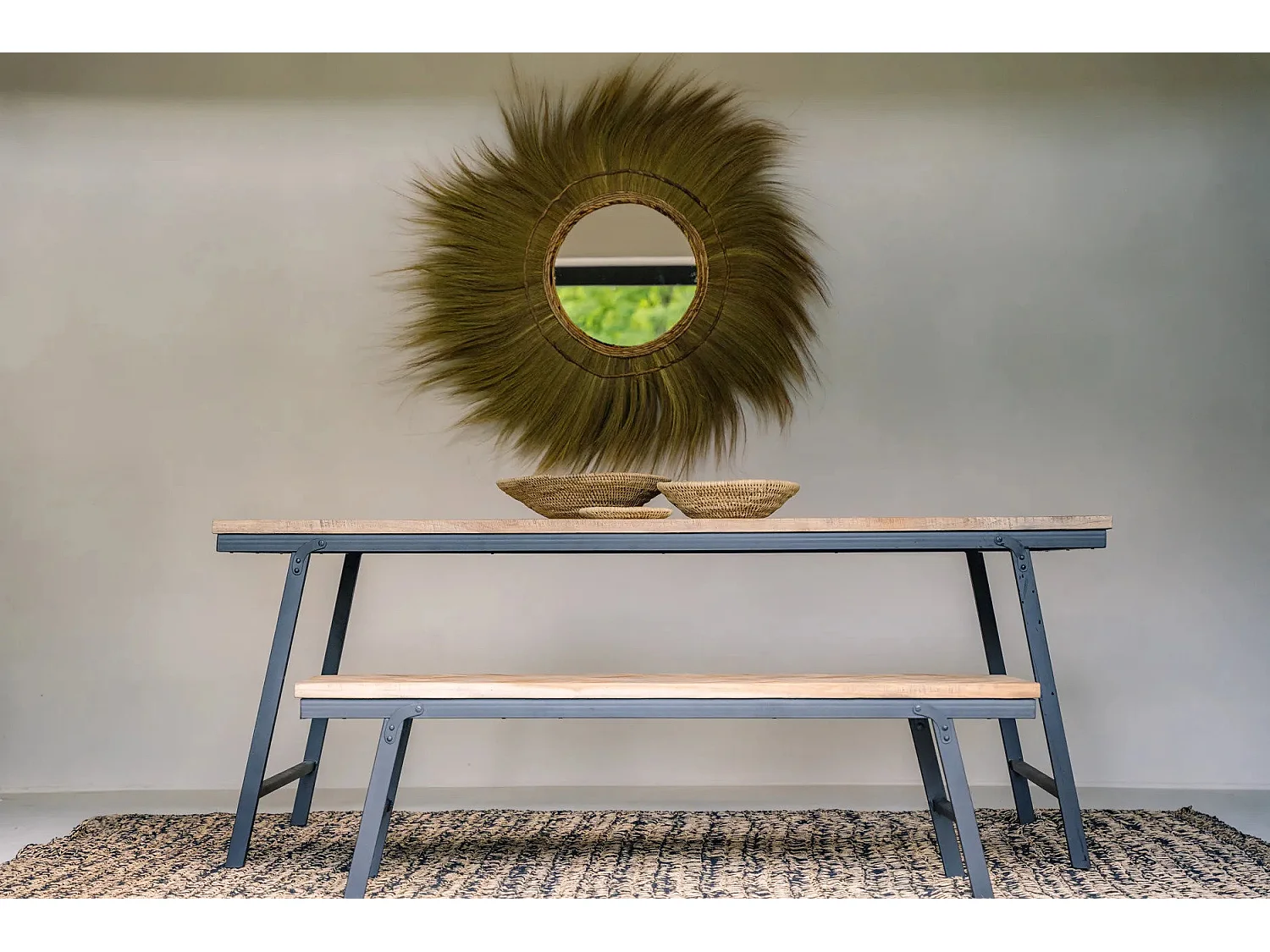 Le Miroir Mufasa - Naturel - XL