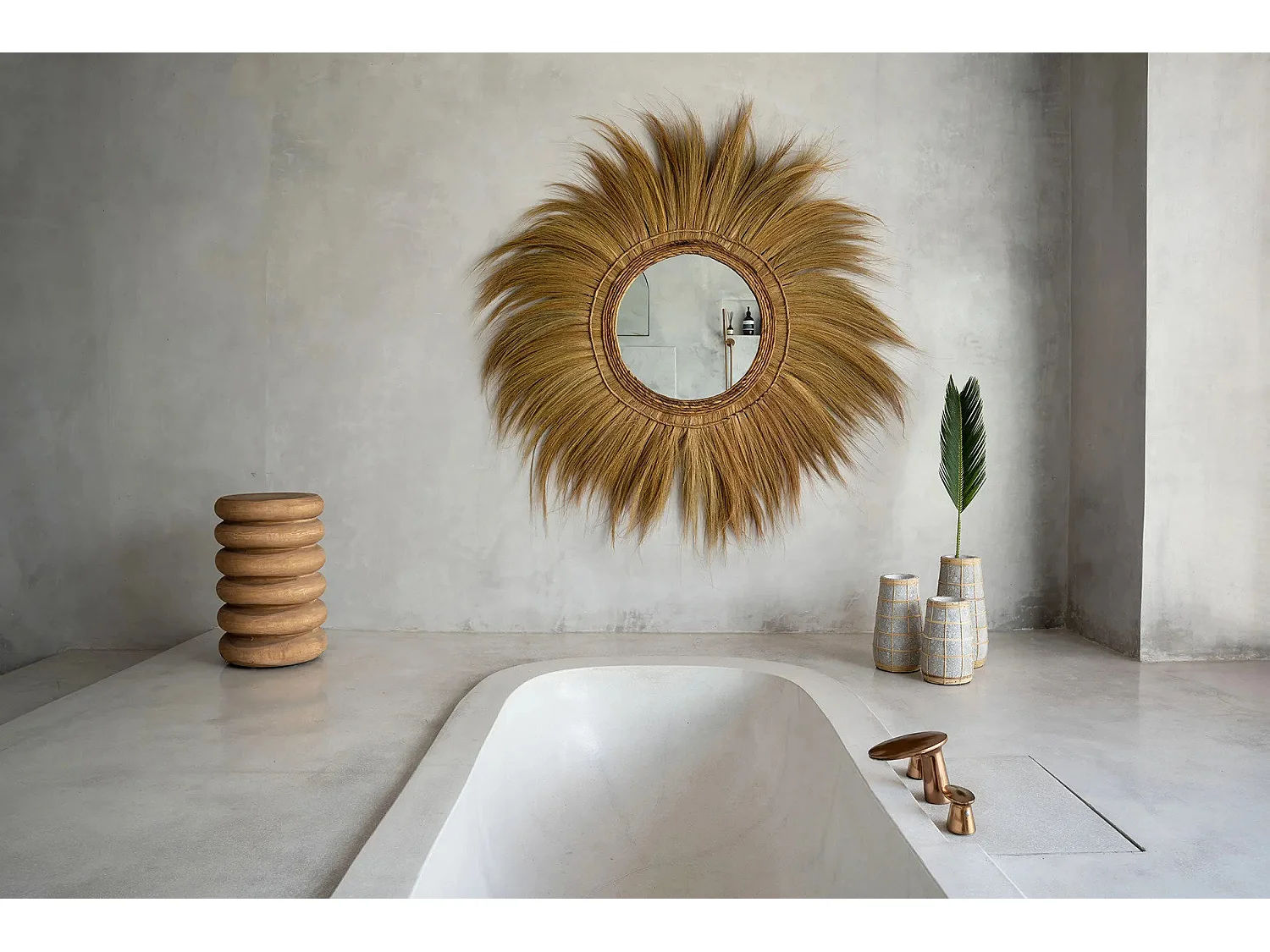 Le Miroir Mufasa - Naturel - XL