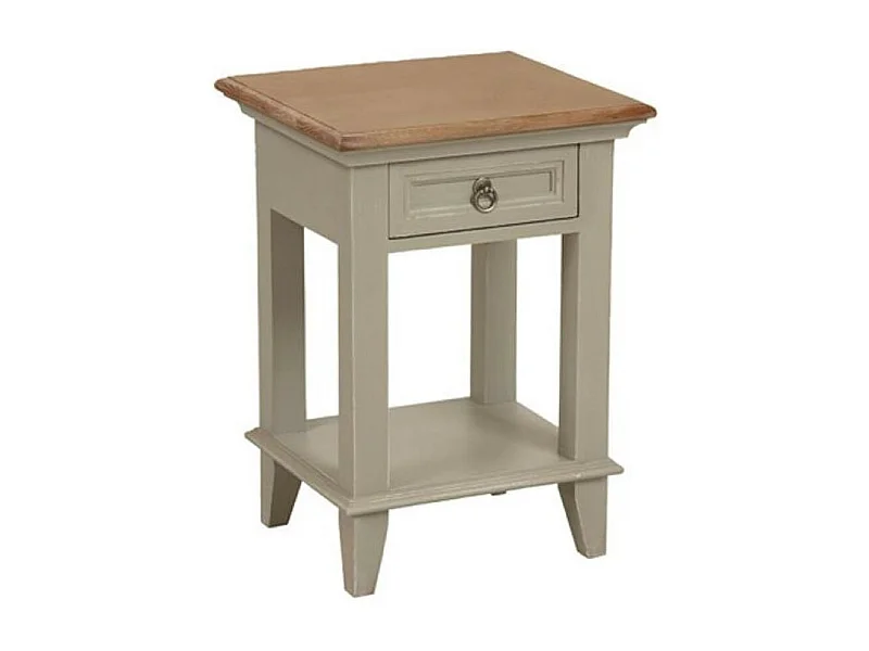 Table de chevet ouvert 1 tiroir Bois Beige - Esquisse Interior's