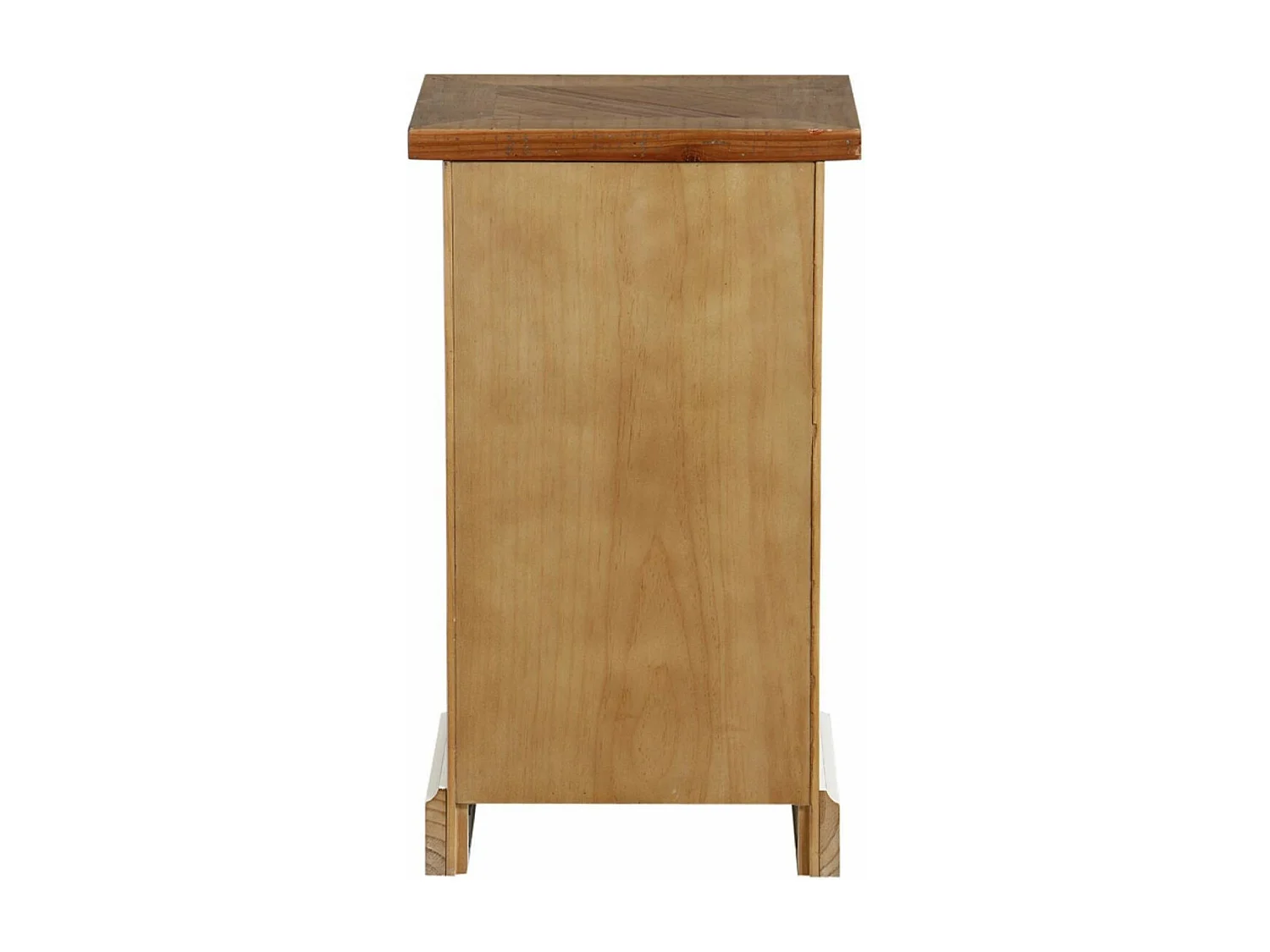 Table de chevet 1 tiroir Bois Blanc - Vénitiennes Interior's