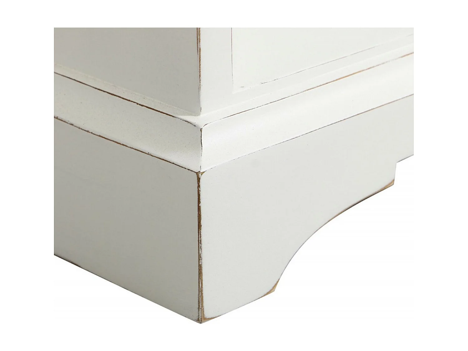 Table de chevet 1 tiroir Bois Blanc - Vénitiennes Interior's