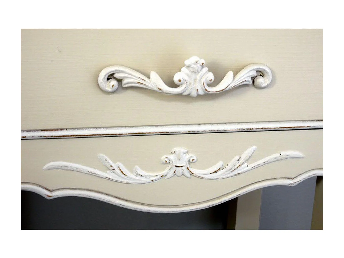 Table de chevet 1 tiroir MDF Beige - Lubéron Interior's