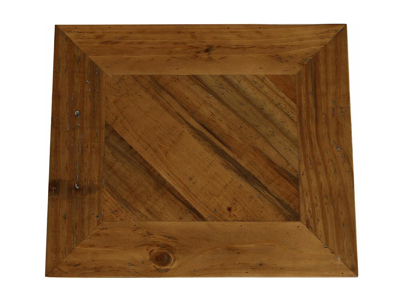 Table de chevet 3 tiroirs Bois Blanc - Vénitiennes Interior's