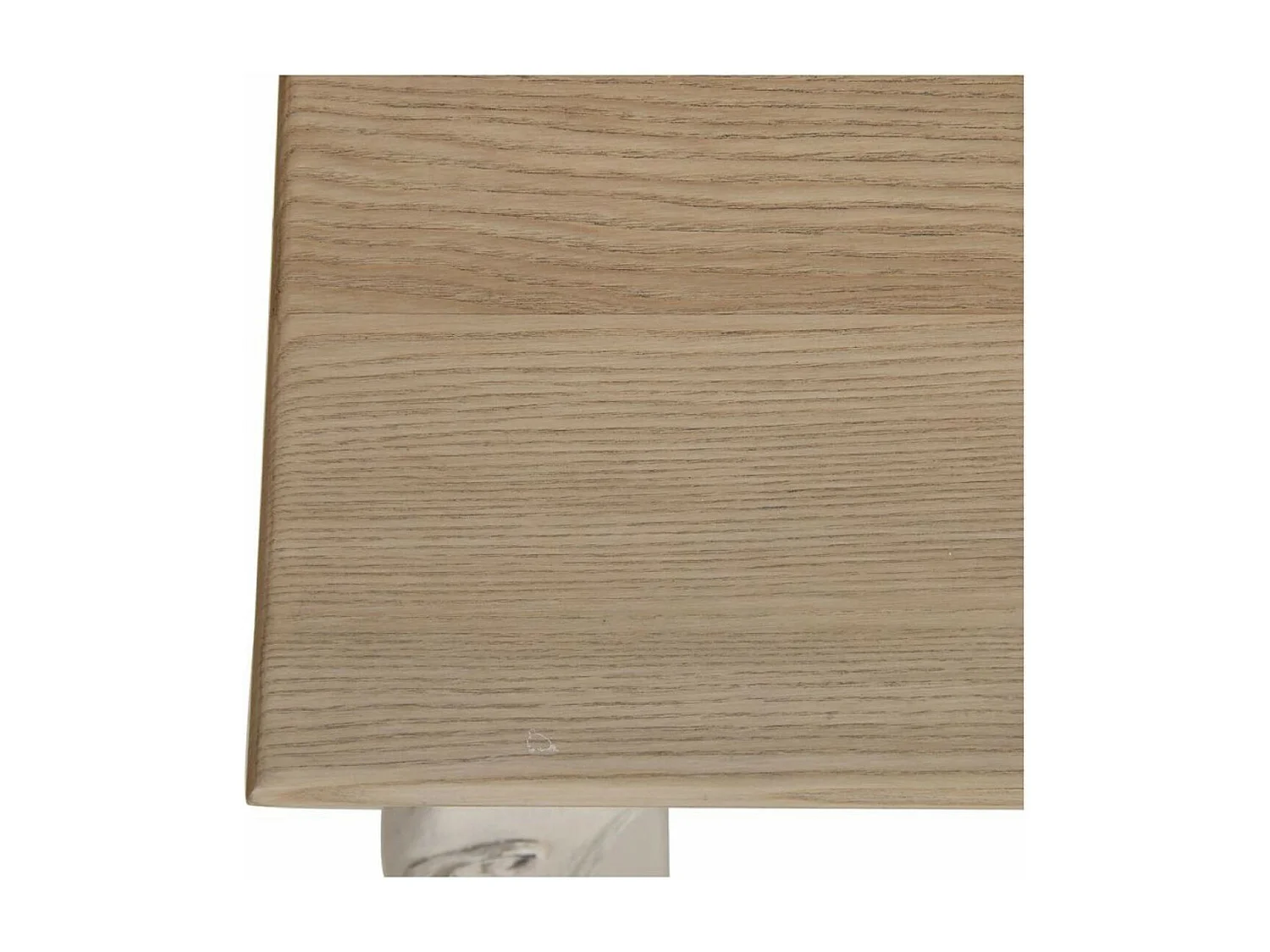 Table de chevet 1 tiroir MDF Blanc - Romance Interior's