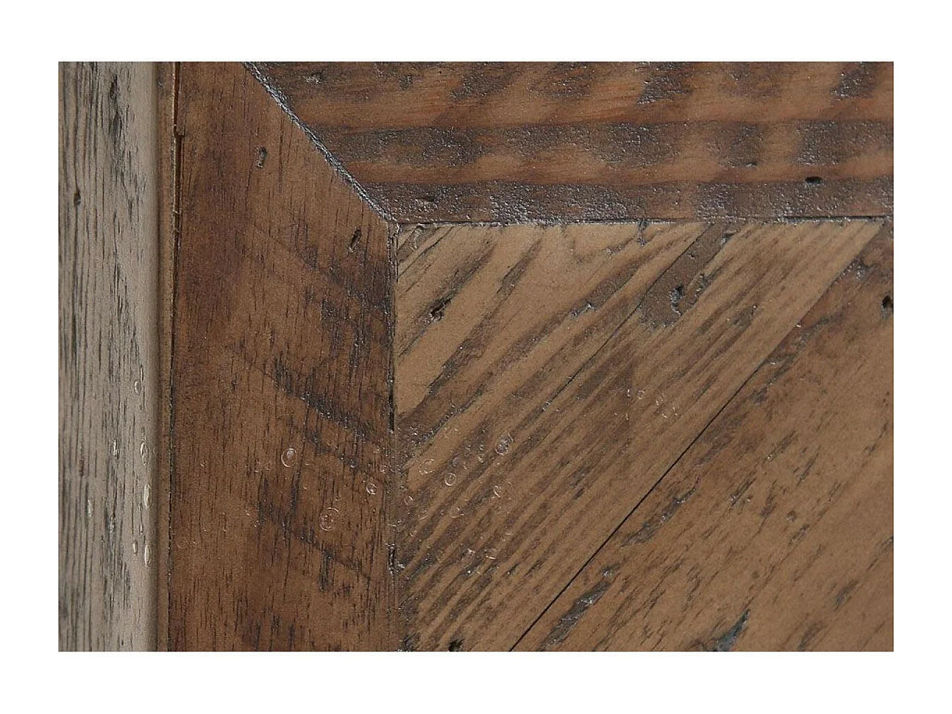 Table de chevet 1 tiroir pieds MDF Marron - Empreintes Interior's