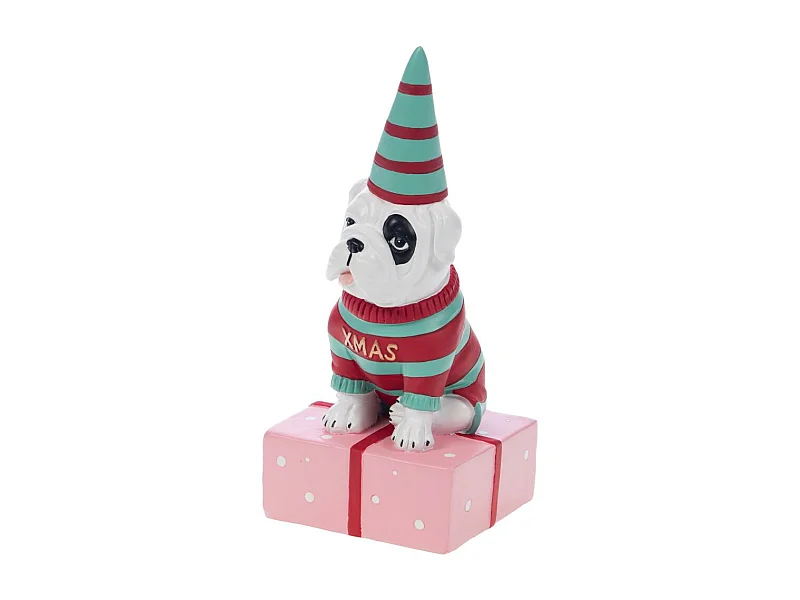 Chien Santa chapeau (lot de 2)