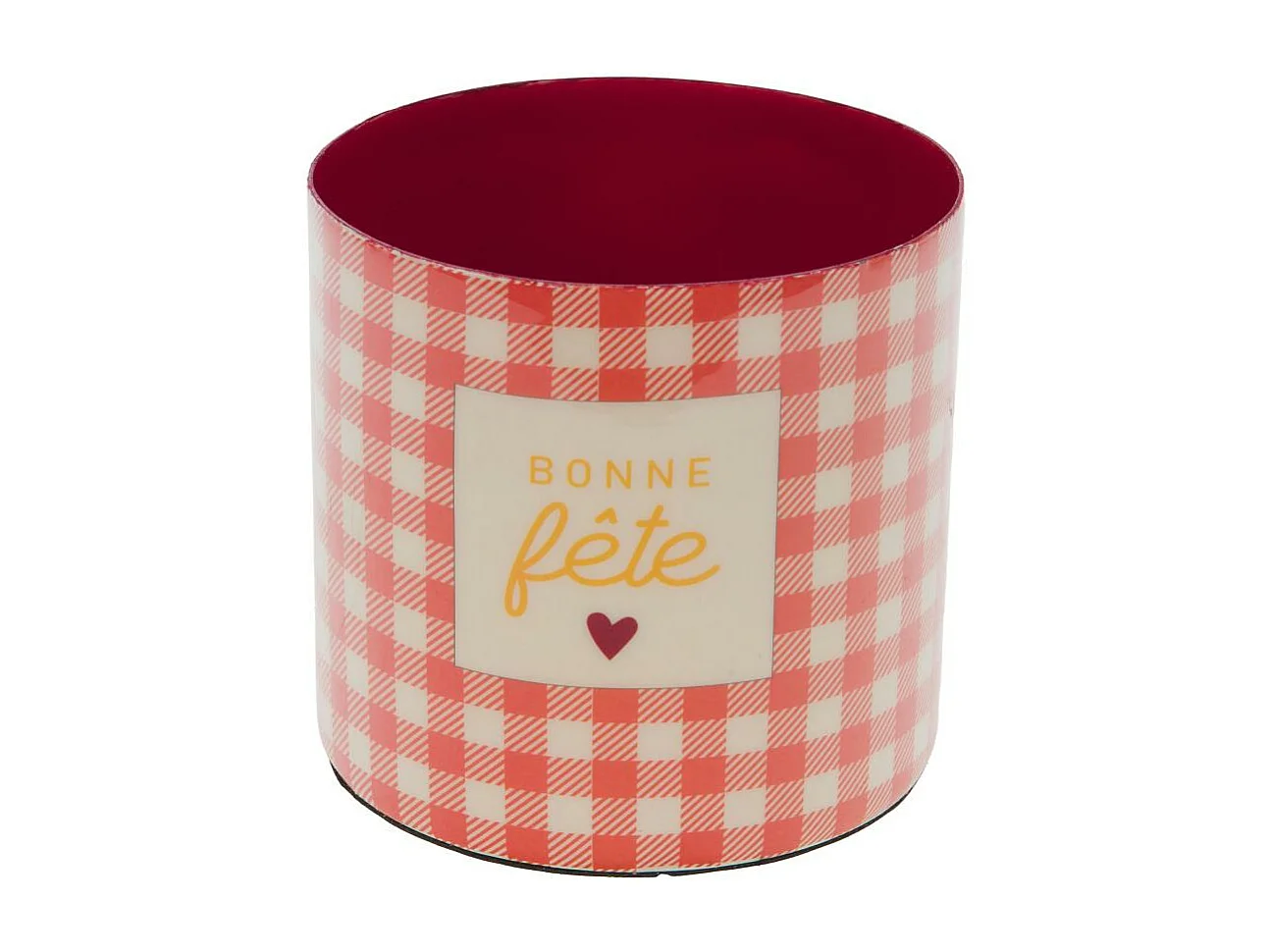 Set de 2 cache-pots Bonne fête