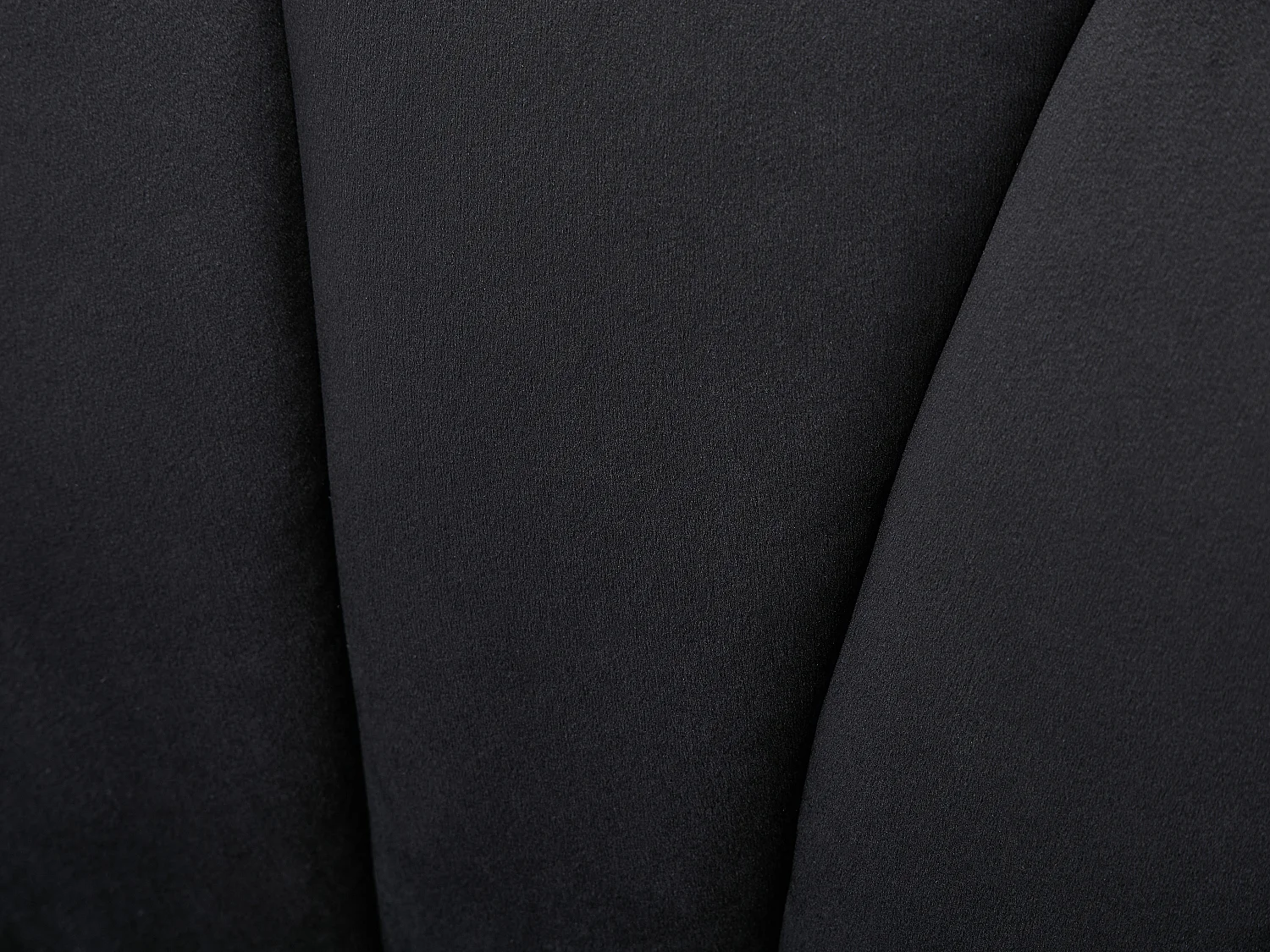 Lot de 6 chaises avec accoudoirs en velours et métal - Noir - LANSENA de Pascal Morabito