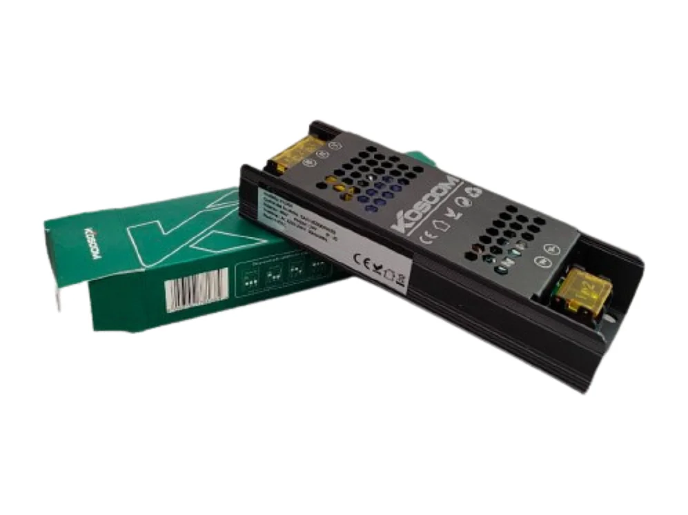 Fuente de alimentación LED regulable de 24 V y 60 W, transformador ultrafino para tira LED, controlador LED