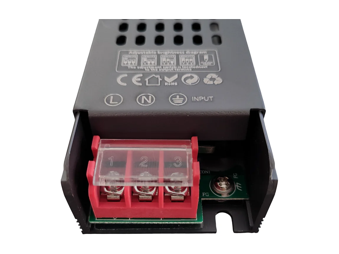 Alimentation LED à intensité variable 24V 60W, transformateur Ultra fin pour bande LED, pilote LED