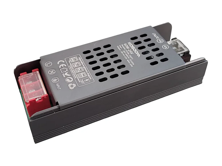 Alimentation LED à intensité variable 24V 60W, transformateur Ultra fin pour bande LED, pilote LED