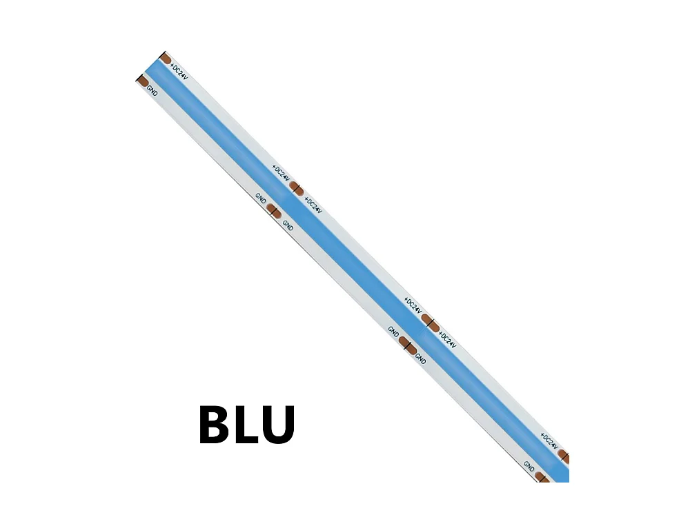 15 W/MT 24 V einfarbiger COB-LED-Streifen – 5 m Rolle – Rot