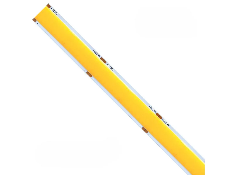 Striscia led 5m COB SURFACE IP20 monocolore da 25W/MT 24V - 3000K