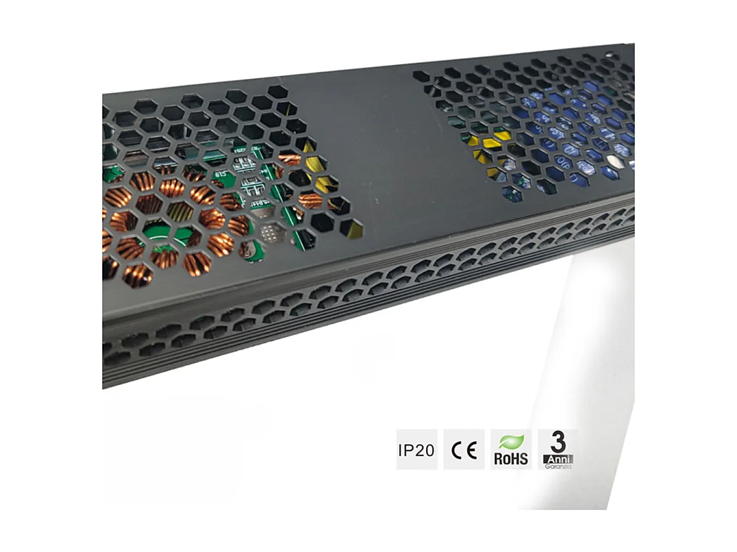 Alimentatore LED Dimmerabile 12V 200W Trasformatore ultra sottile per striscia LED Driver LED