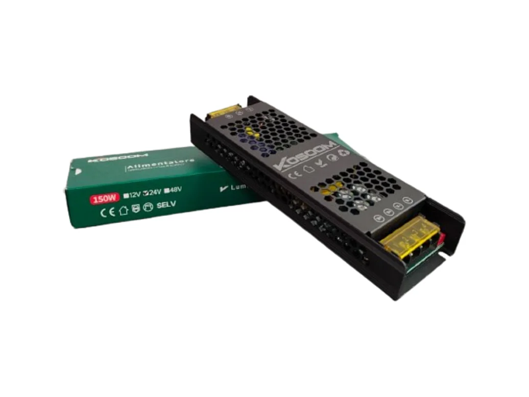 Fuente de alimentación LED regulable de 24 V y 150 W, transformador ultrafino para tira LED, controlador LED
