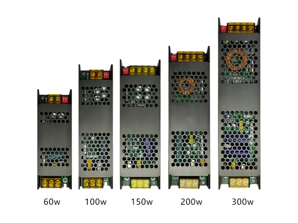 Alimentatore LED Dimmerabile 24V 150W Trasformatore ultra sottile per striscia LED Driver LED