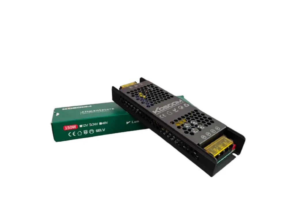 Alimentatore LED Dimmerabile 24V 150W Trasformatore ultra sottile per striscia LED Driver LED