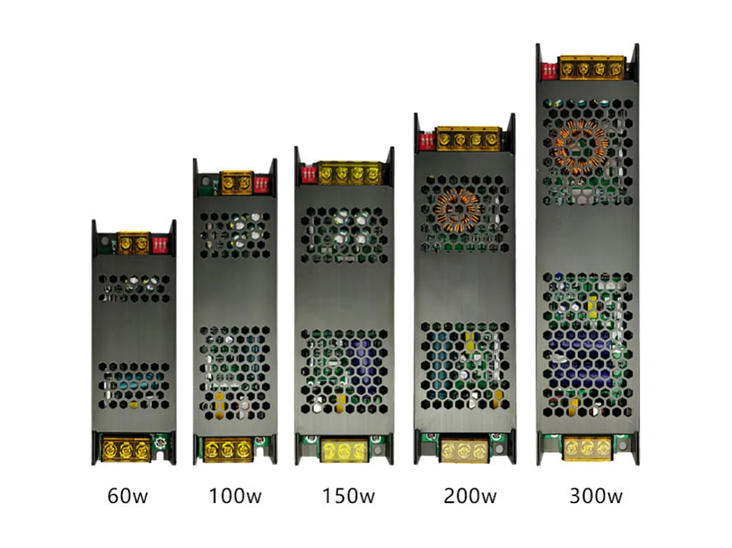 Alimentatore LED Dimmerabile 24V 150W Trasformatore ultra sottile per striscia LED Driver LED