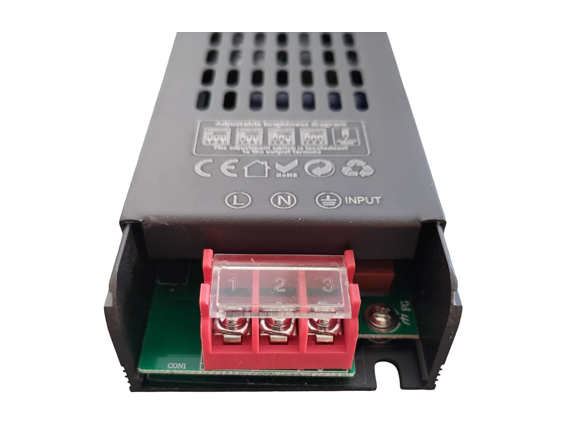 Alimentation LED à intensité variable 24V 300W, transformateur Ultra fin pour bande LED, pilote LED