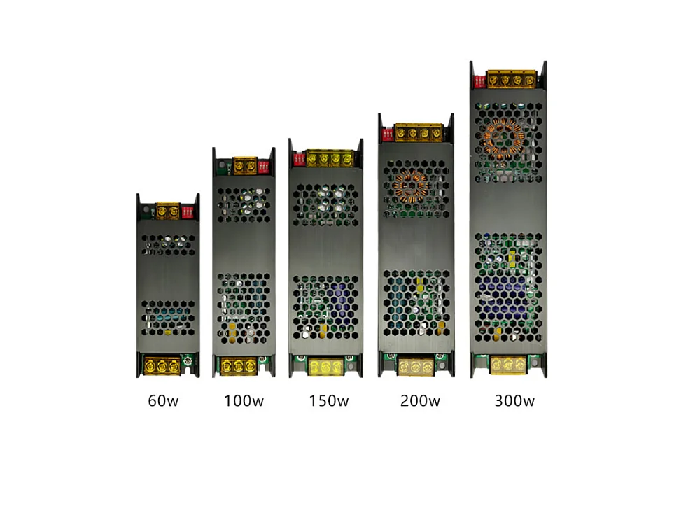 Alimentation LED à intensité variable 24V 300W, transformateur Ultra fin pour bande LED, pilote LED