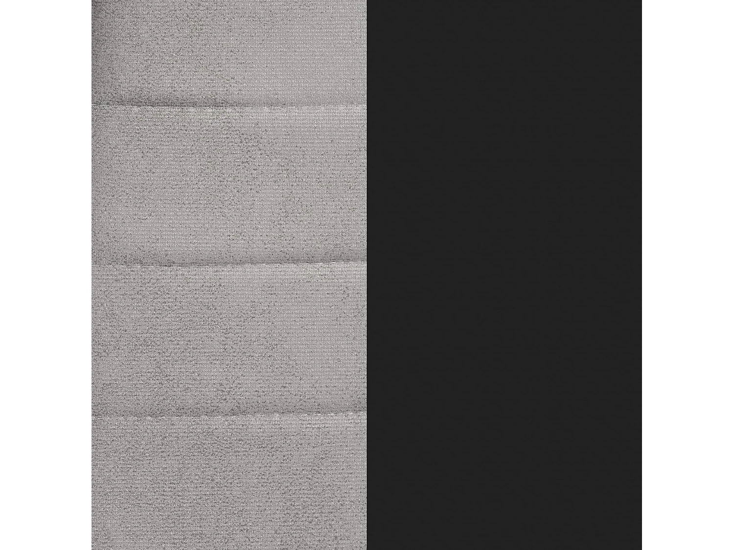 Pack de 6 Sillas Tapizadas para Comedor/Salón – Marengo y Patas Negras en Aluminio, Dimensiones: 40 cm x 42 cm x 96 Cm