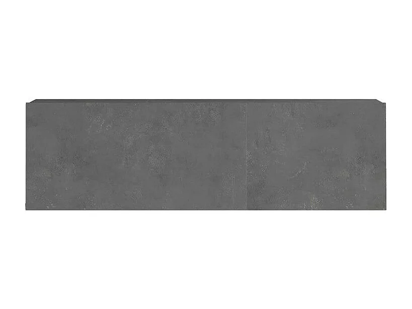meuble tv serit antique gris foncé mélaminé 100x31,5x29,6 cm