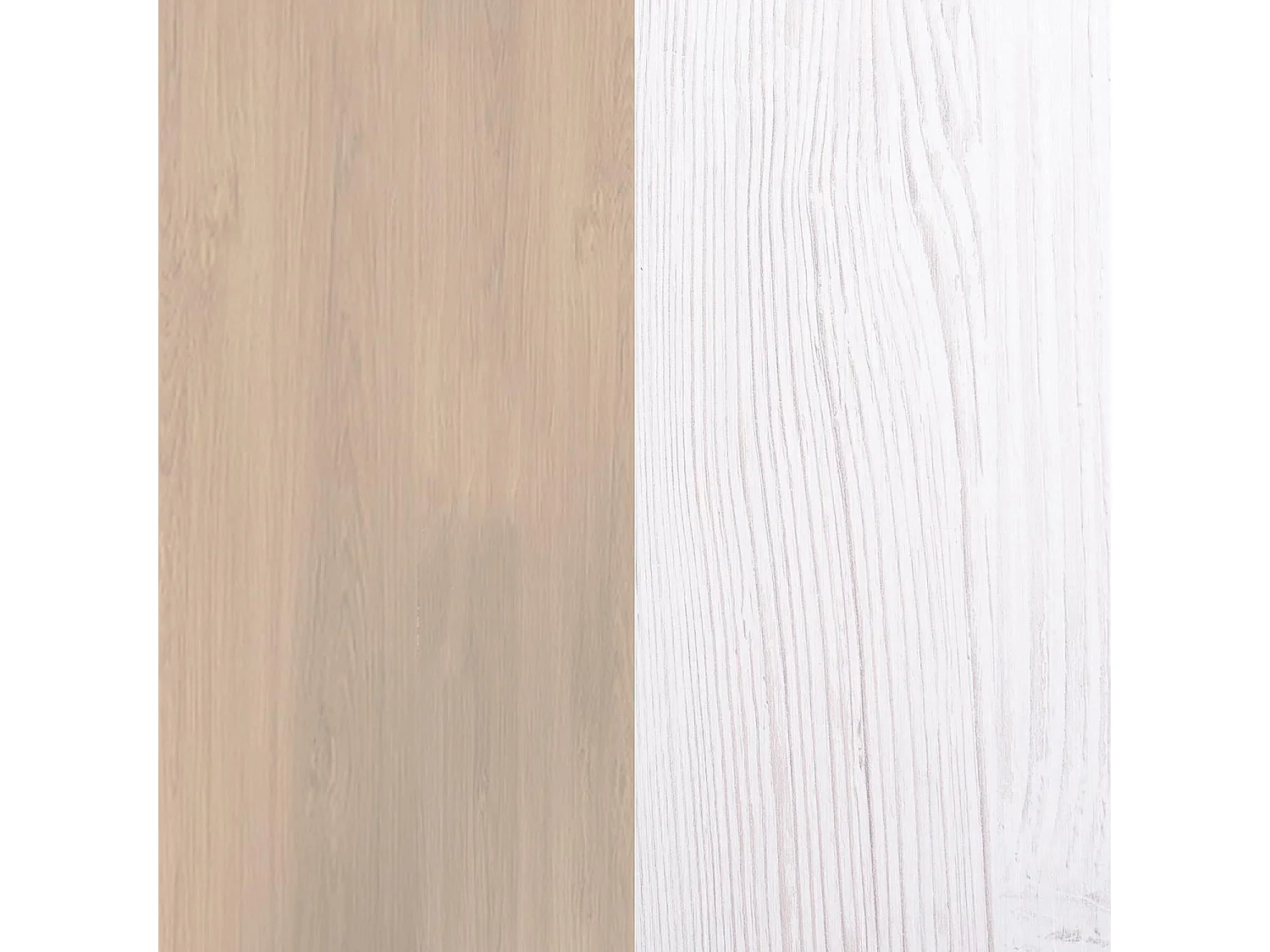 Estantería con Escritorio, Estantería Multifunción, Mesa de Ordenador, Acabado en Cambrian y Blanco, Medidas: 119,6 cm (Largo) x 139,6 cm (Alto) x 34,