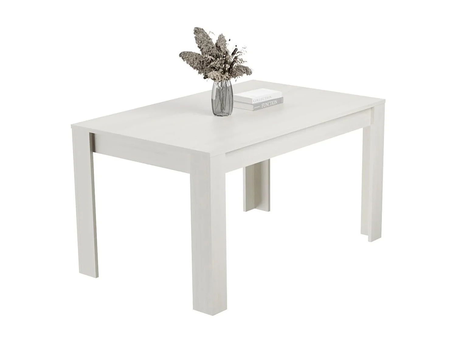 Mesa de Comedor, Mesa de Salón Fija, Robusta y Funcional, Color Andersen Pino, Medidas: 140 cm (Largo) x 80 cm (Ancho) x 75 cm (Alto) – Meyvaser