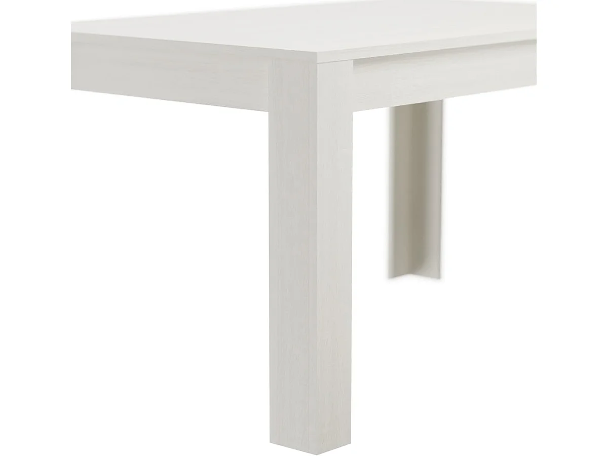 Mesa de Comedor, Mesa de Salón Fija, Robusta y Funcional, Color Andersen Pino, Medidas: 140 cm (Largo) x 80 cm (Ancho) x 75 cm (Alto) – Meyvaser